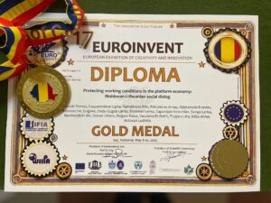 Read more about the article JWCPW Project Honoured with Gold Medal at EUROINVENT 2025